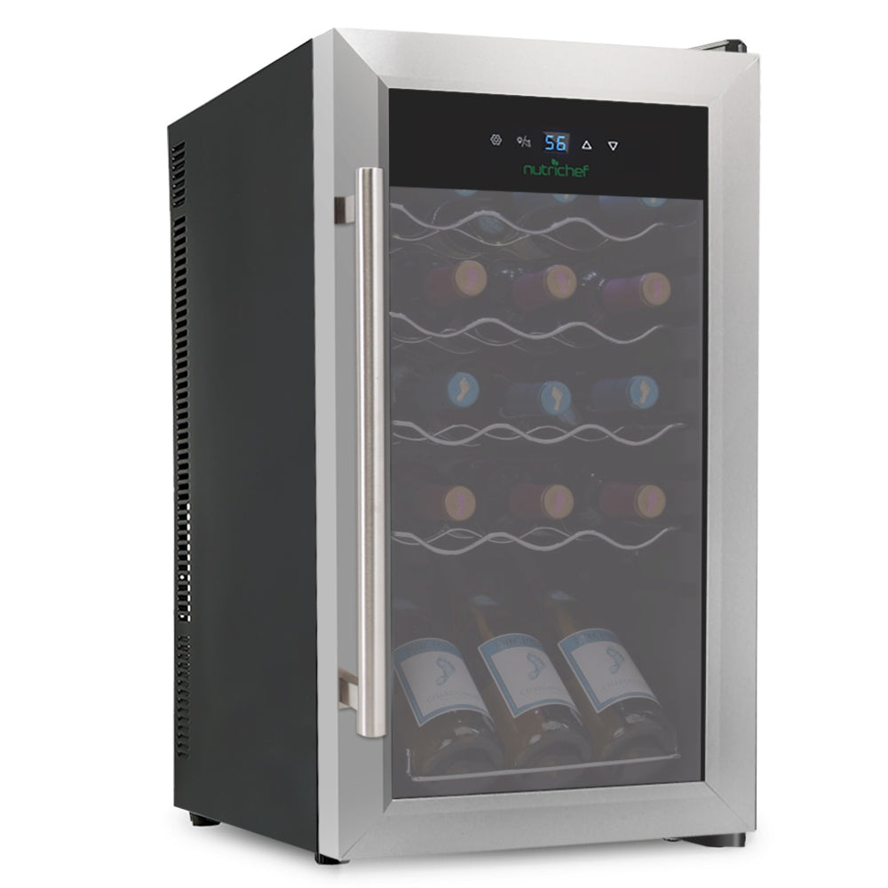 Best Electric Wine Cooler - 12 Bottle Capacity, Dual Zone Cooling, Quiet Operation - Perfect for Home, Office, or Wine Cellar Storage