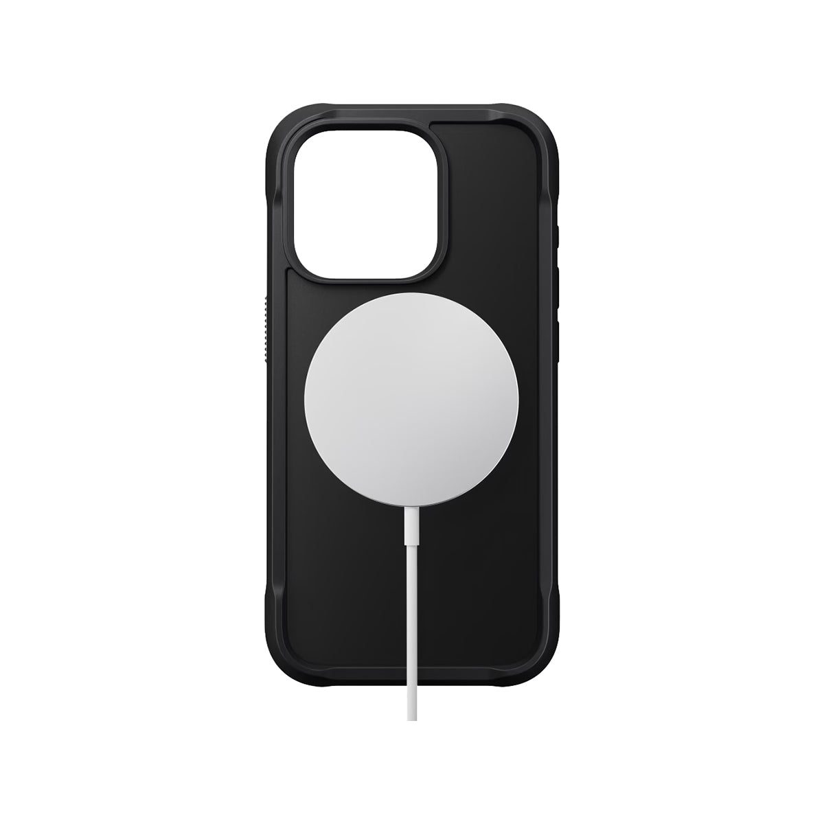 Nomad Rugged Case for iPhone 15 Pro - Durable Shadow Black Protective Cover | Shockproof & Scratch Resistant | Perfect for Outdoor Adventures & Daily Use