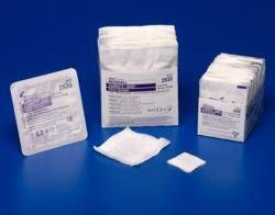 Curity AMD 2533 USP Type VII Antimicrobial Gauze Sponges - Sterile Wound Dressing, Case of 1200 - Ideal for First Aid Kits, Surgical Procedures & Emergency Medical Care