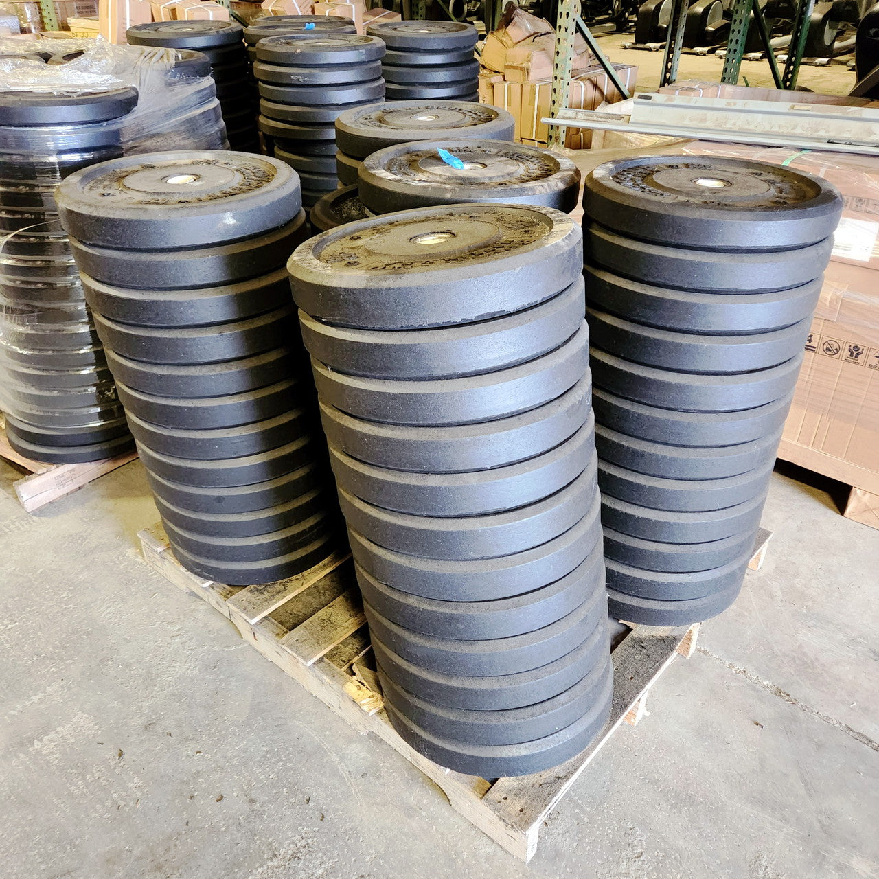 Premium American-Made Olympic Crumb Bumper Plates - Blemished (Great for CrossFit, Weightlifting & Home Gym Training)