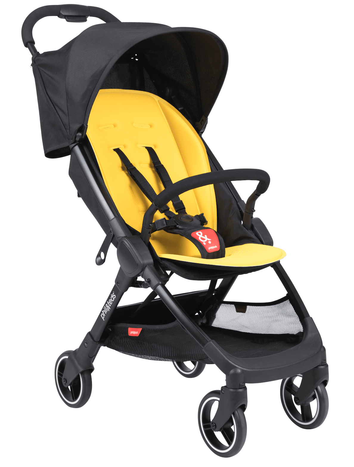 Phil & Teds Go Stroller - Lightweight Compact Travel Stroller for Babies & Toddlers | Perfect for Air Travel, City Walks & Outdoor Adventures