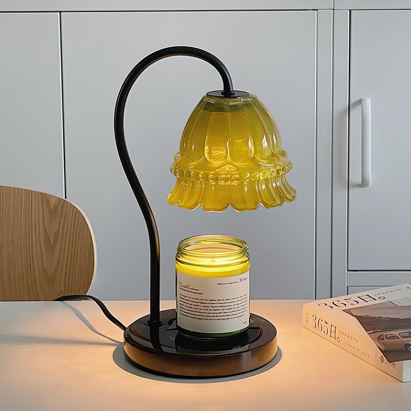 Valley Candle Warmer Lamp - Premium Electric Candle Melter for Home, Office & Spa - Safe Flameless Wax Warmer for Aromatherapy & Relaxation - Perfect for Gifts, Holidays & Romantic Ambiance