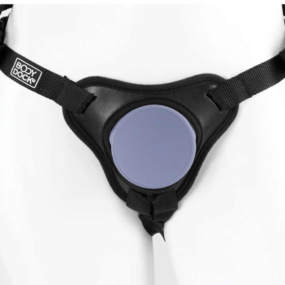 Premium Dillio Platinum Body Dock Silicone Suction Cup Strap-On Harness for Couples - Secure & Comfortable Adult Toy Accessory for Shower, Bedroom & BDSM Play