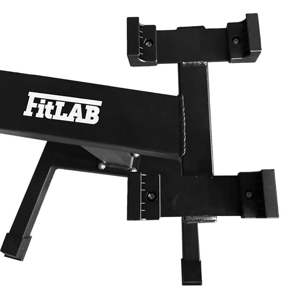 Fitlab 32kg/70.5lbs Adjustable Dumbbell Set for Home Gym - Quick Weight Change Strength Training Equipment for Men & Women - Perfect for Weightlifting, CrossFit, and Full-Body Workouts