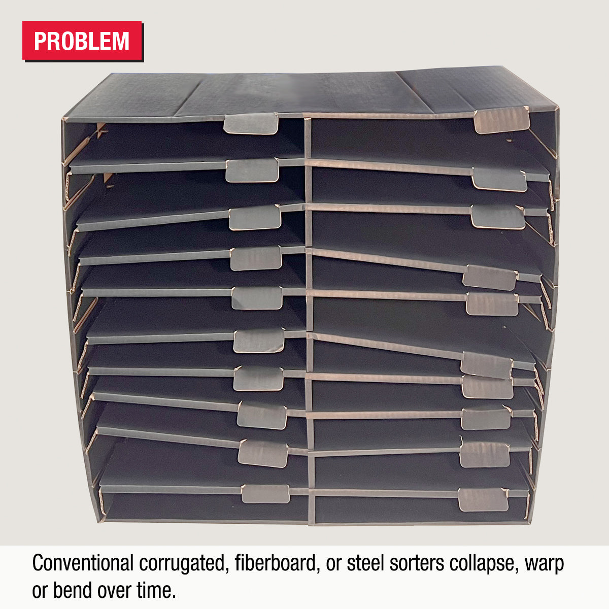 Ultimate Office TierDrop™ 16-Slot Organizer - 19W Literature, Forms, Mail & Classroom Sorter - Perfect for Office, School & Home Organization