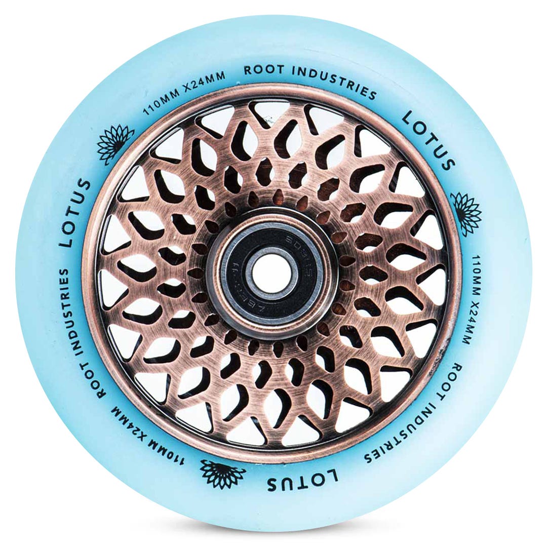 Root Industries Lotus Wheels - Premium Skateboard Wheels for Smooth Rides | Perfect for Street Skating & Park Tricks
