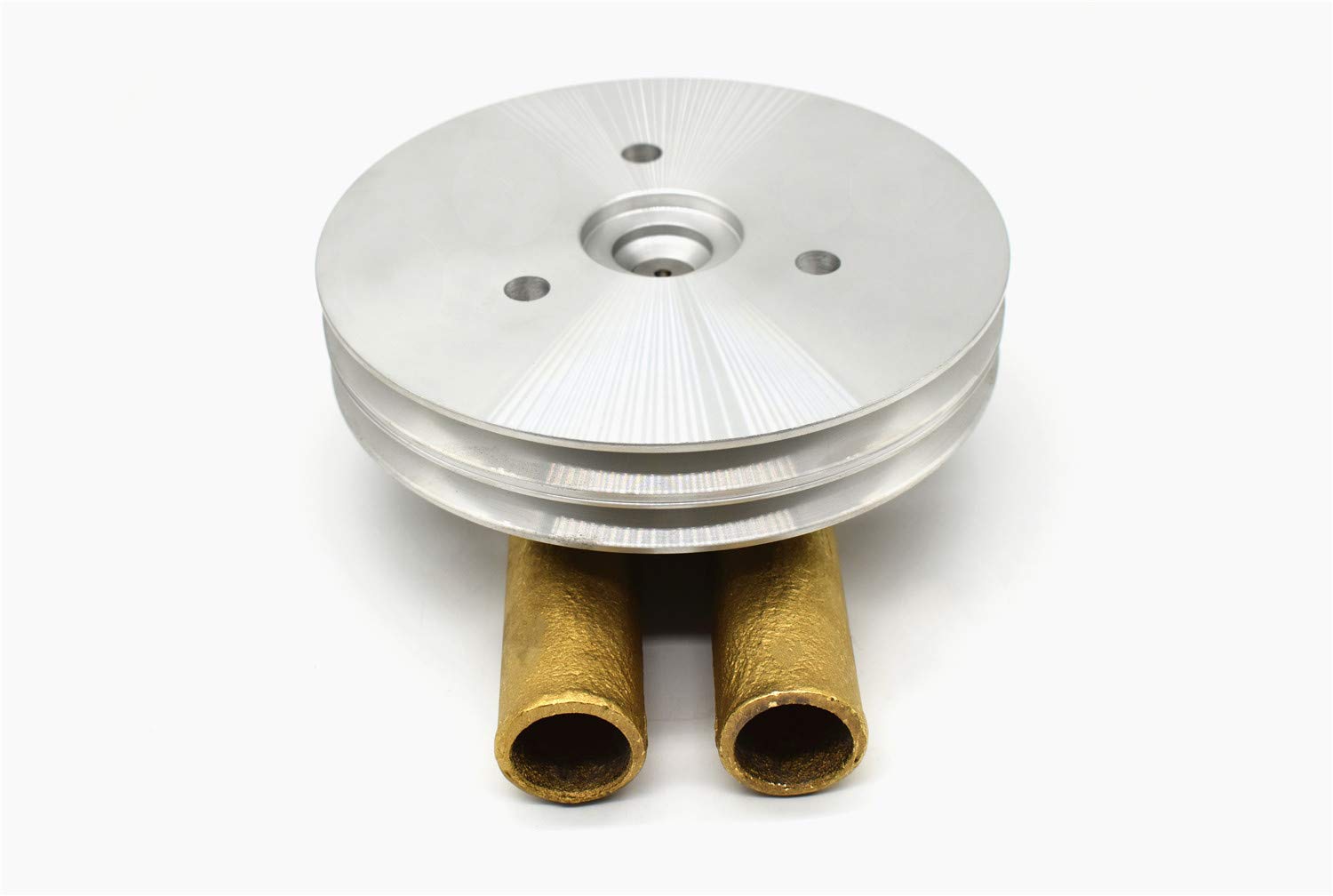 Volvo Penta Sea Water Pump Replacement 21214596 - Compatible with 4.3L, 5.0L & 5.7L Engines - Fits Belt Pulley System - Replaces OEM 21214596 & 3858229 - Perfect for Marine Engine Cooling & Boat Maintenance