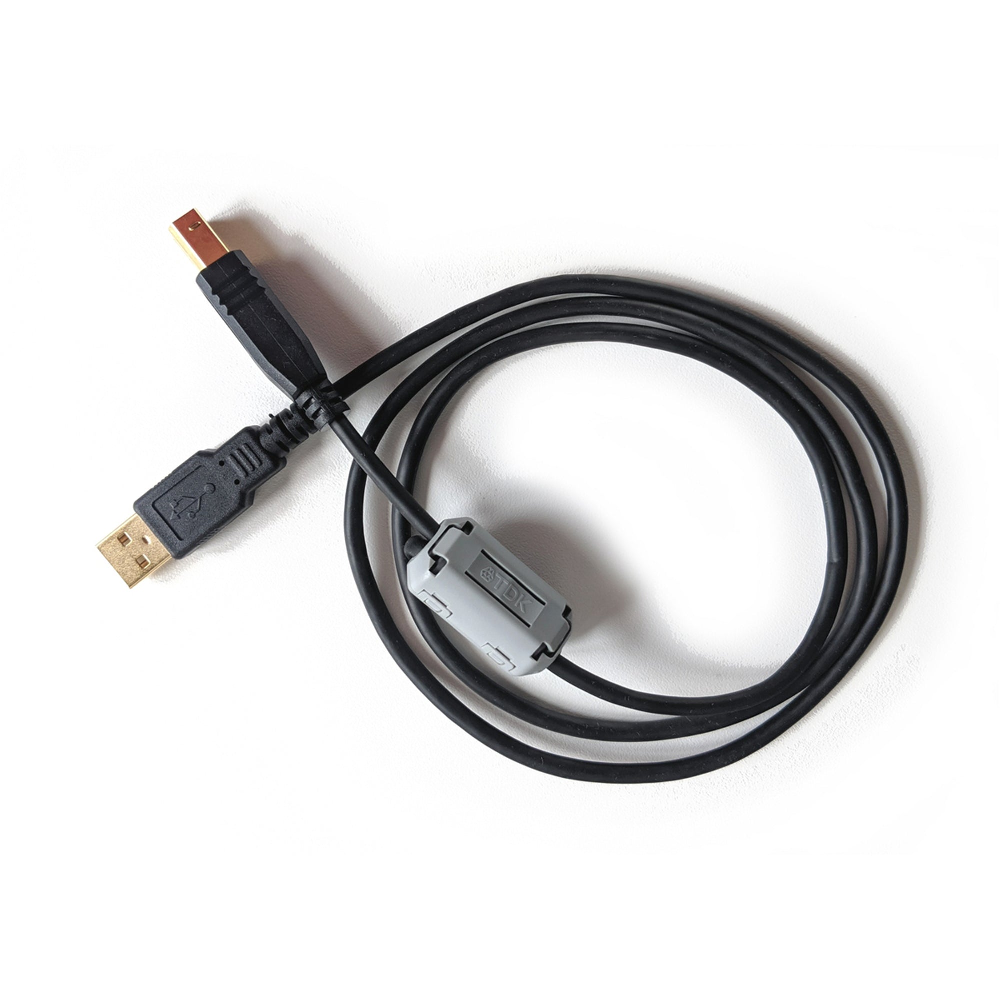 JDS Labs High-Speed USB Type B to A Cable - 6ft Durable Nylon Braided Charging & Data Sync Cord for Audio Interfaces, Printers, Scanners & Studio Equipment