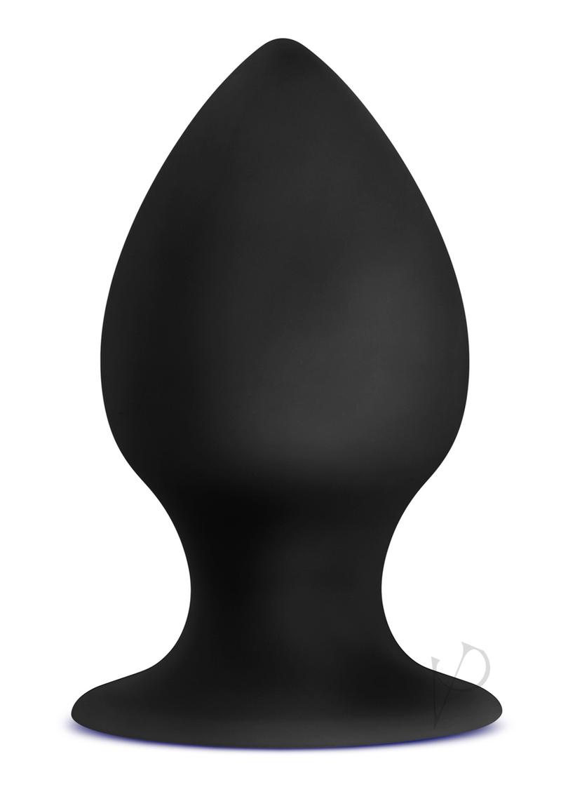 Premium Platinum Silicone Anal Plug - Medium Size, Black - Comfortable & Safe for Beginners & Advanced Users - Perfect for Solo Play & Couples Exploration