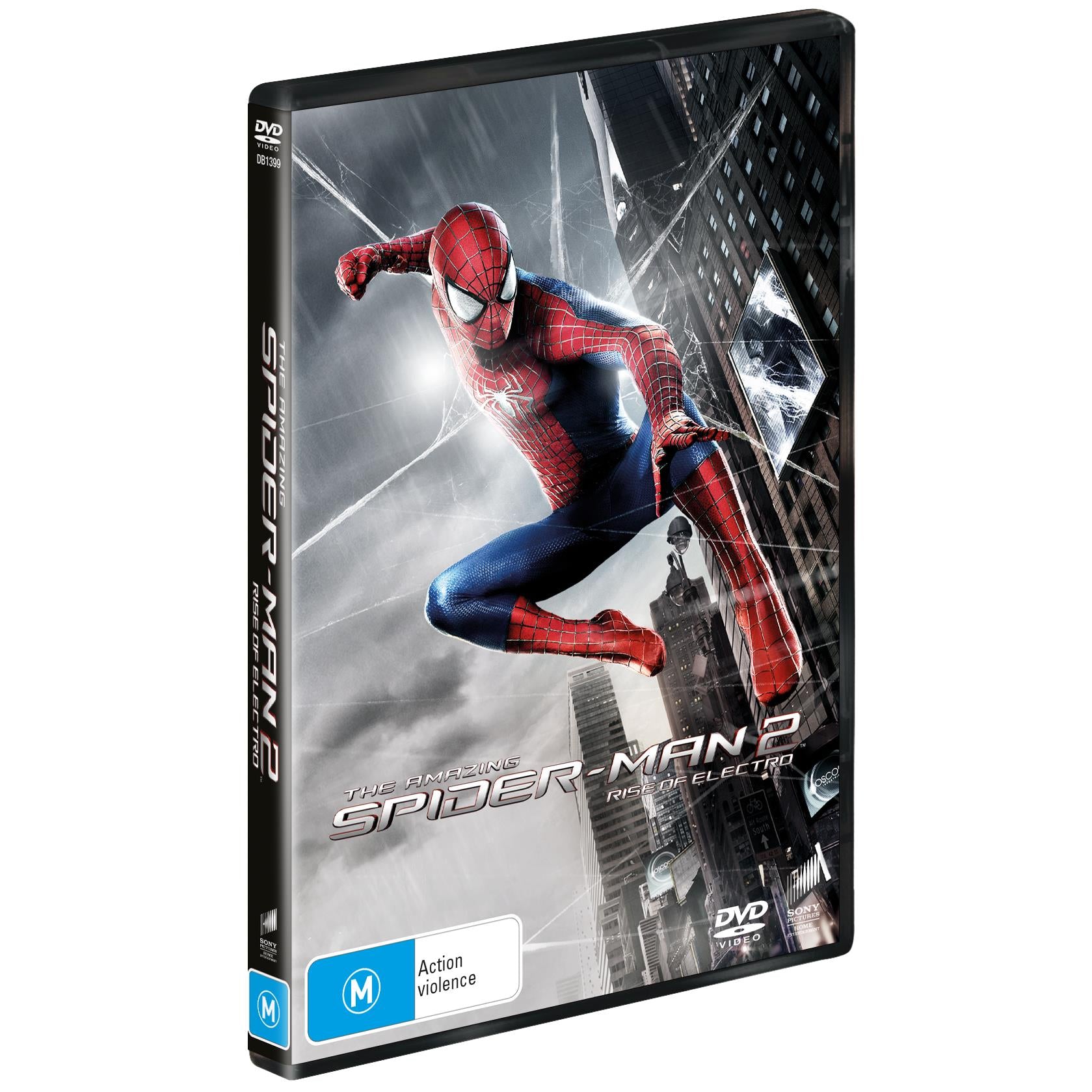 The Amazing Spider-Man 2: Rise of Electro - Blu-ray & DVD - Superhero Action Movie for Marvel Fans - Perfect for Movie Nights & Marvel Collections