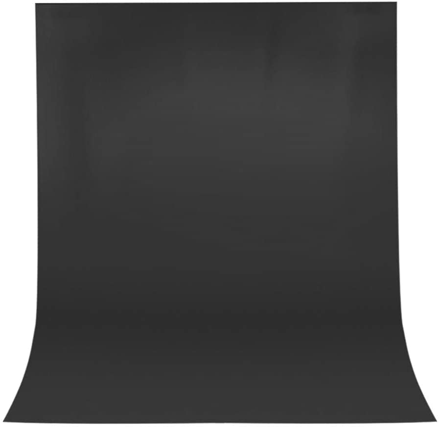 6 ft. x 9 ft. Black Muslin Photography Backdrop - Durable Reusable Fabric for Photo Shoots, Video Background & Studio Portraits | LS LIMO STUDIO AGG3055 | Perfect for Weddings, Events & Professional Photography