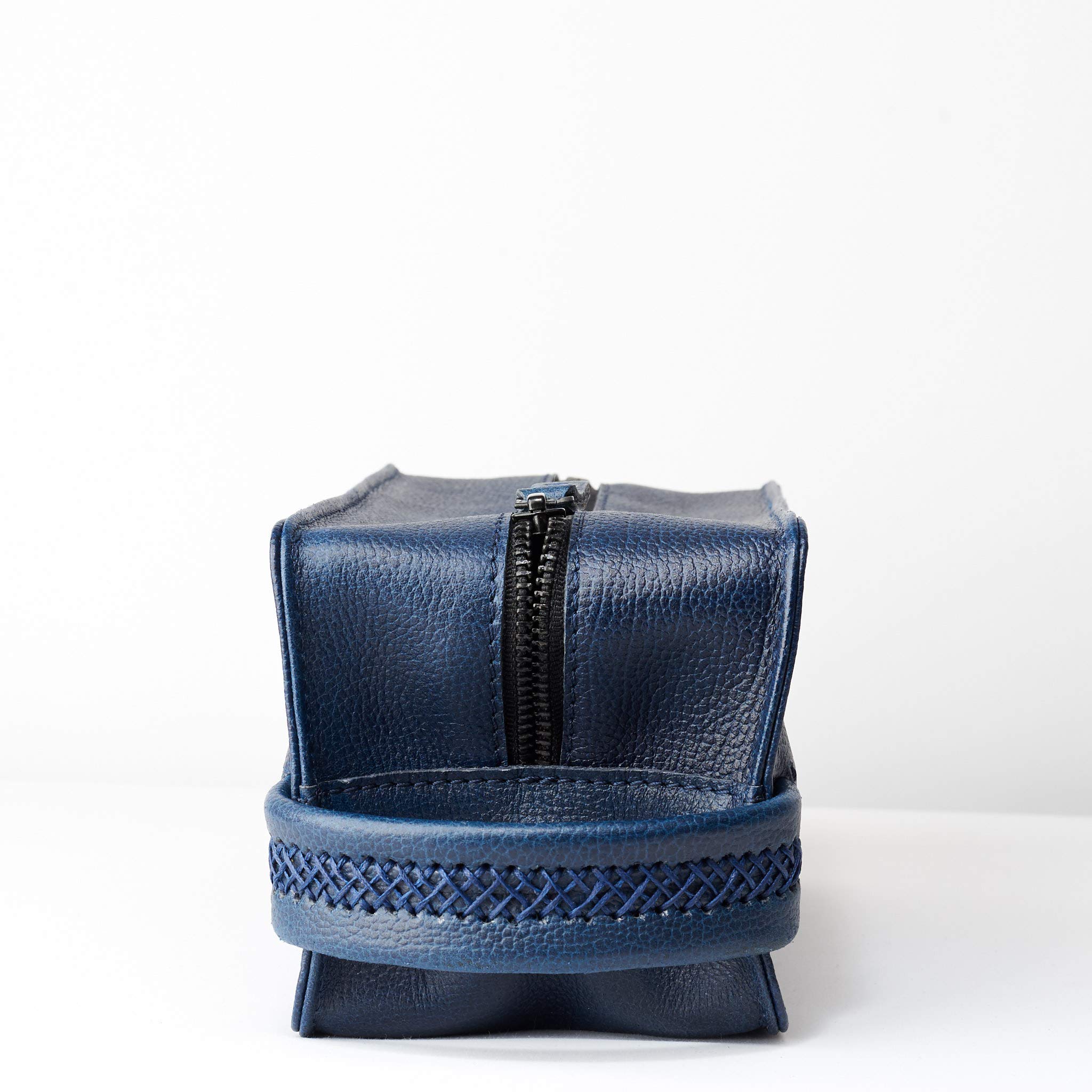 Waterproof Travel Toiletry Bag for Men - Handmade Ocean Blue Dopp Kit, Shaving & Wash Pouch - Perfect Groomsmen Gift & Mens Travel Accessories (Ideal for Camping, Business Trips & Gym Use)