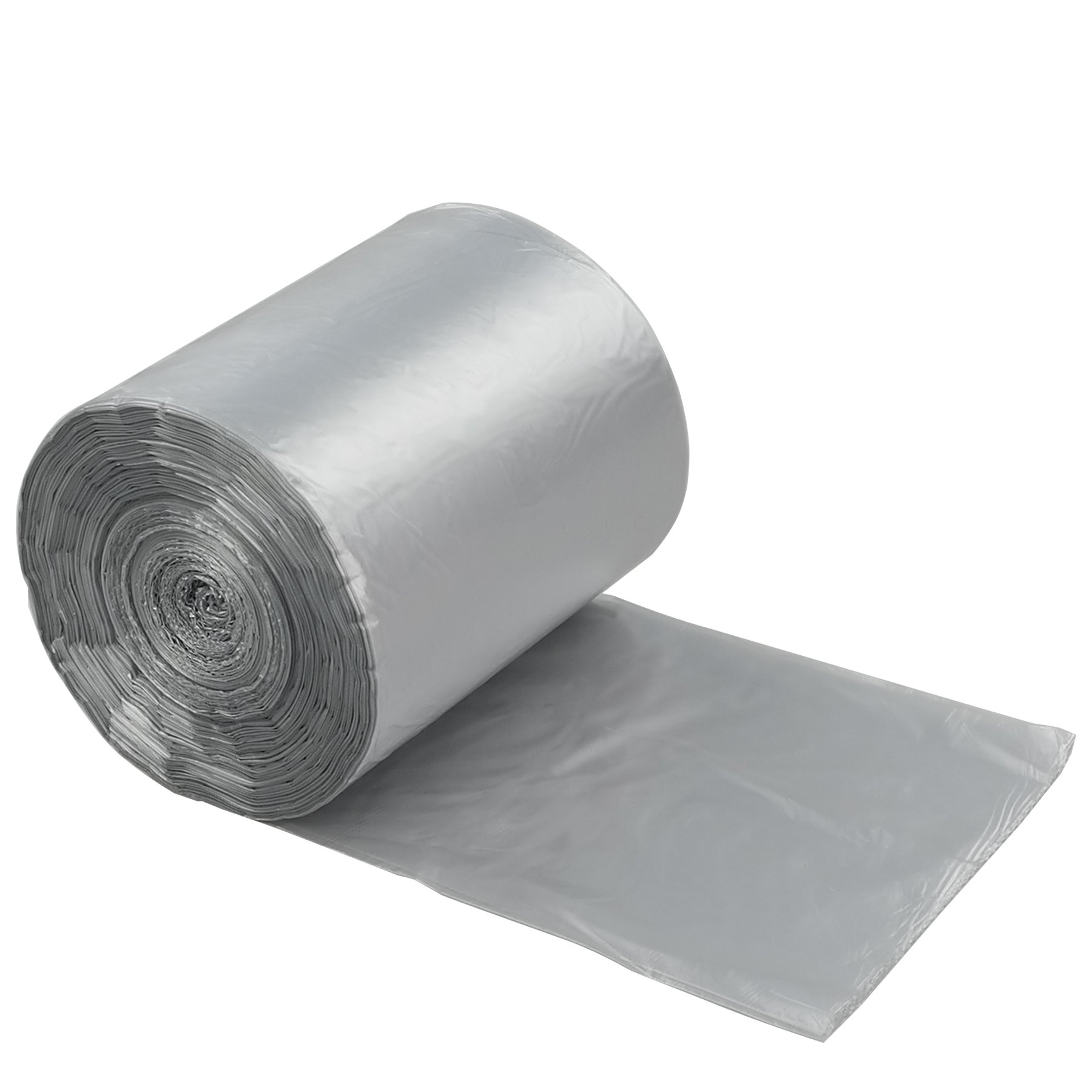 Anbers 2.6 Gallon Small Trash Can Liners - 140 Count Grey Garbage Bags for Bathroom, Office, Bedroom & Kitchen Waste Bins | Leakproof & Durable Disposal Bags