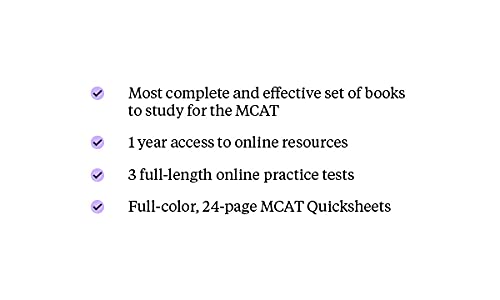 Kaplan MCAT Complete 7-Book Subject Review 2022-2023 with Online Course & 3 Practice Tests | Comprehensive Study Guide for Medical College Admission Test Prep | Ideal for Pre-Med Students & Self-Study