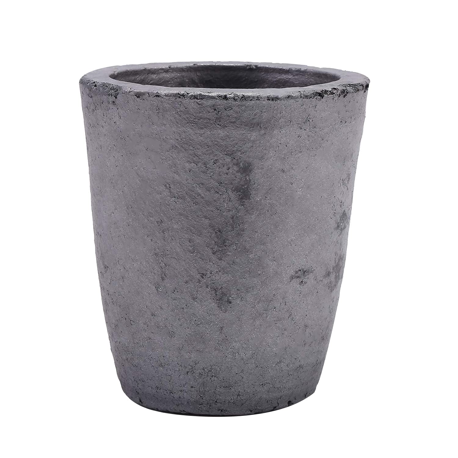 Nisorpa 6KG Graphite Crucible for Metal Melting - High-Temperature Resistant Silicon Graphite Cup for Aluminum, Zinc, Silver, Copper & Brass Casting - Perfect for Furnace, Torch & Foundry Use