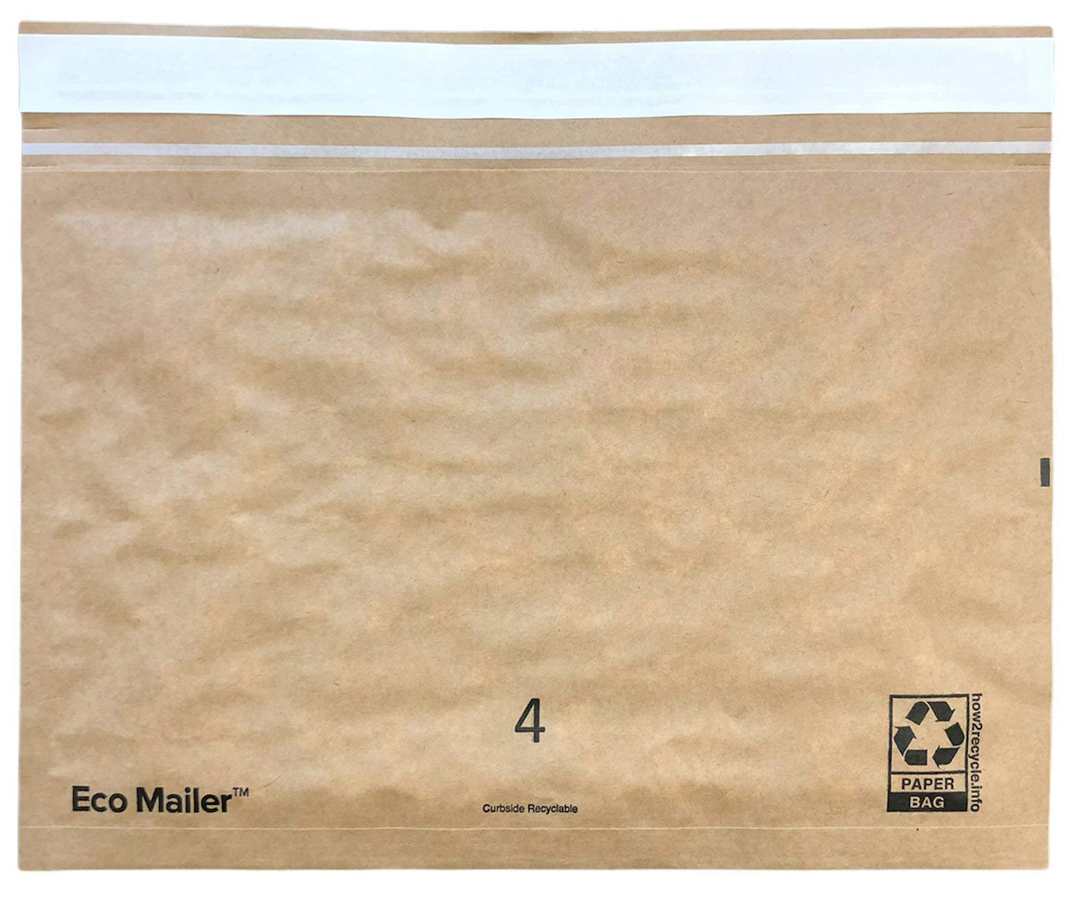 Bubblefast! 13''x8'' Eco-Friendly Self-Seal Padded Mailer Envelopes - Curbside Recyclable, Tear Strip Design for Secure Shipping | Perfect for Ecommerce, Small Business & Online Sellers