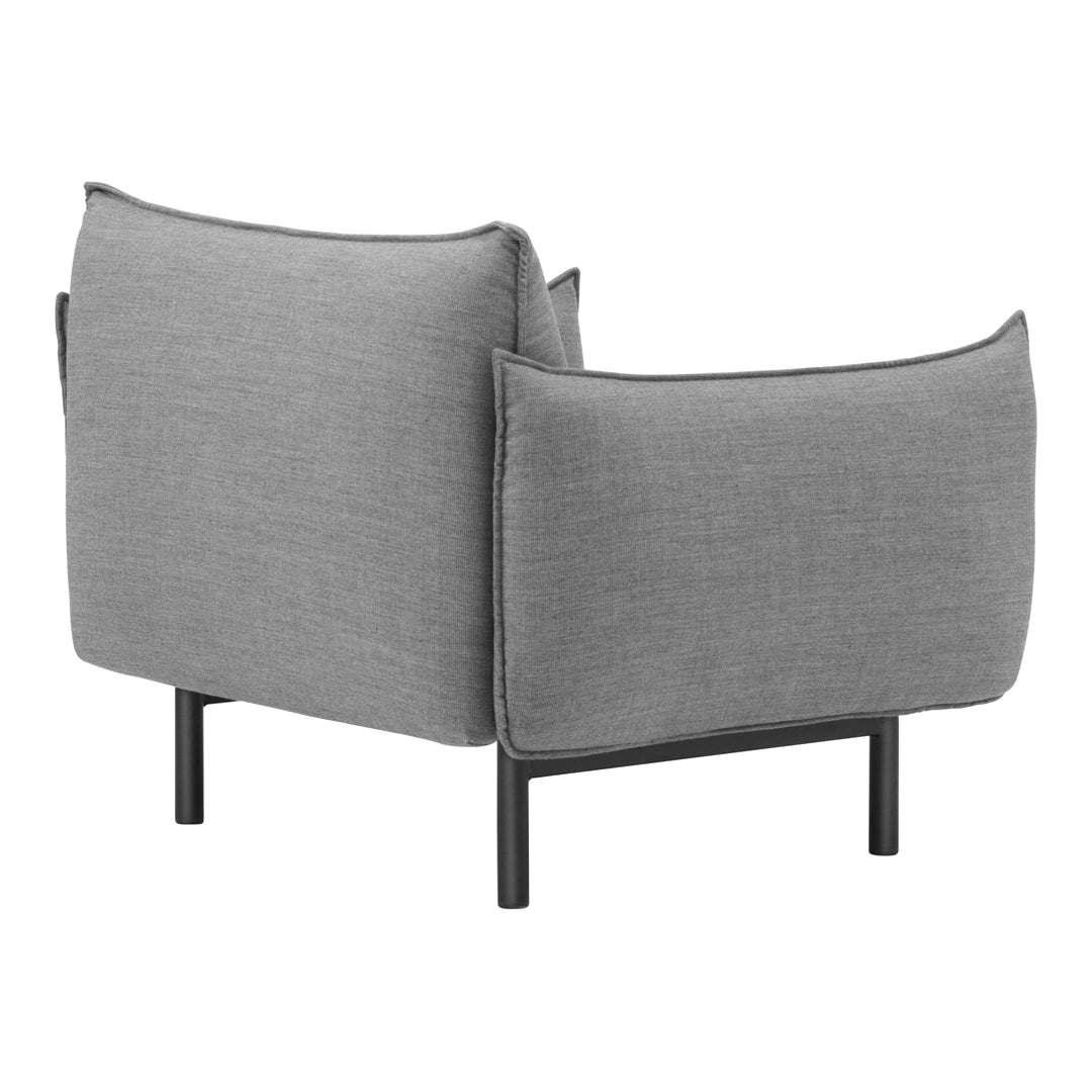 Ark Lounge Chair - Modern Comfortable Recliner for Living Room, Bedroom & Office - Ergonomic Design with Soft Cushions for Relaxation & Reading