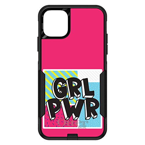 Girl Power - GRL PWR - Pink Background On Black Case