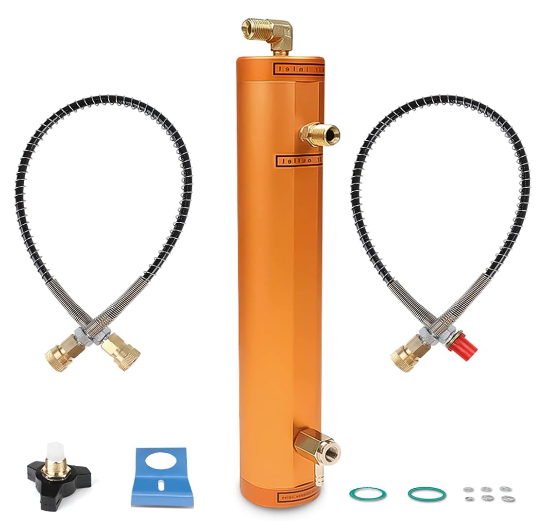 High Pressure 30Mpa Single Cylinder Air Compressor Water Oil Separator Filter - External Filtration System for Scuba Diving, Air Pumps & Industrial Applications