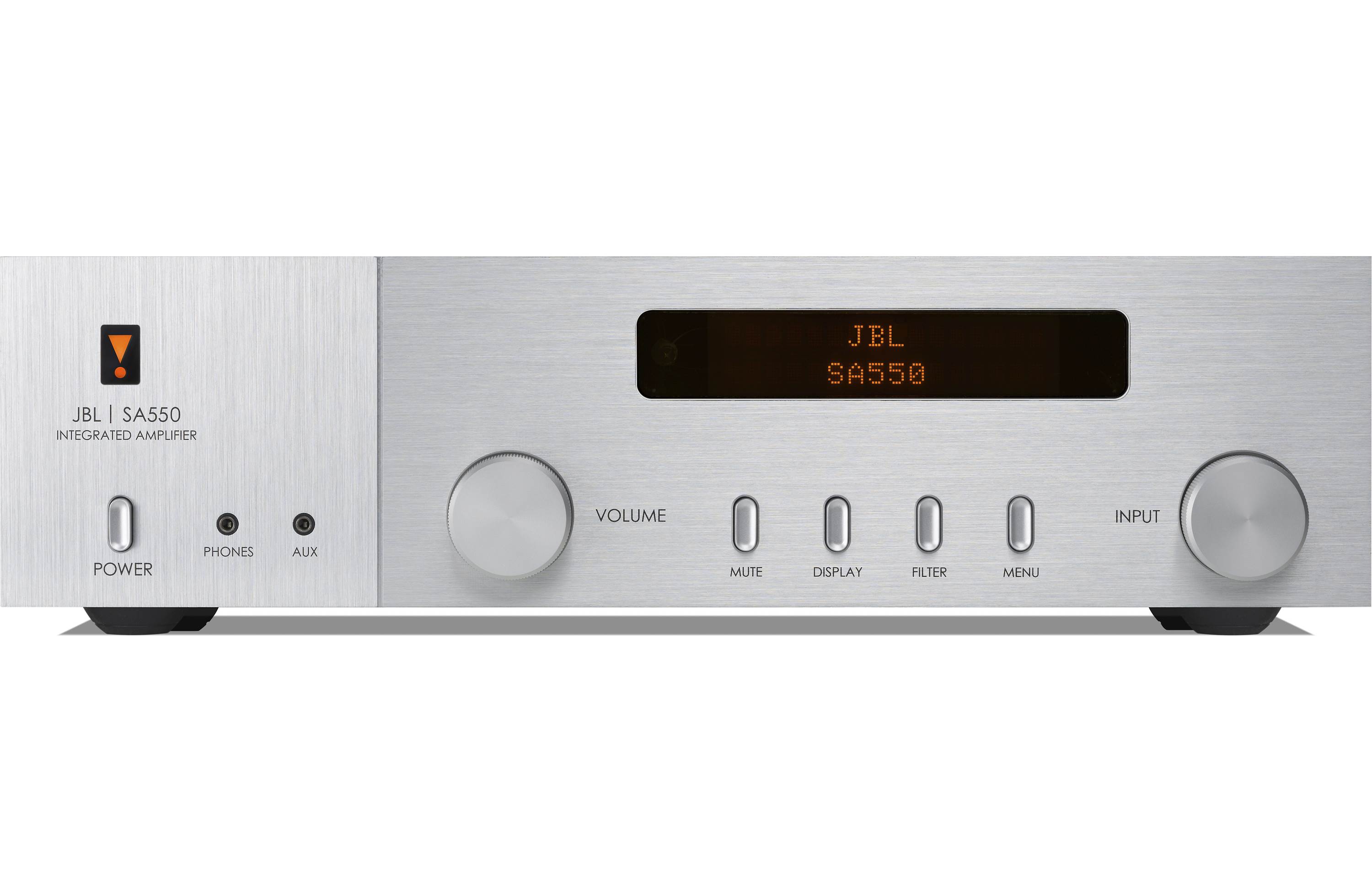 JBL SA550 Classic Bluetooth Integrated Amplifier - High-Fidelity Stereo Receiver for Home Audio, Wireless Streaming & Multi-Room Setup | Perfect for Living Room, Home Theater & Music Enthusiasts