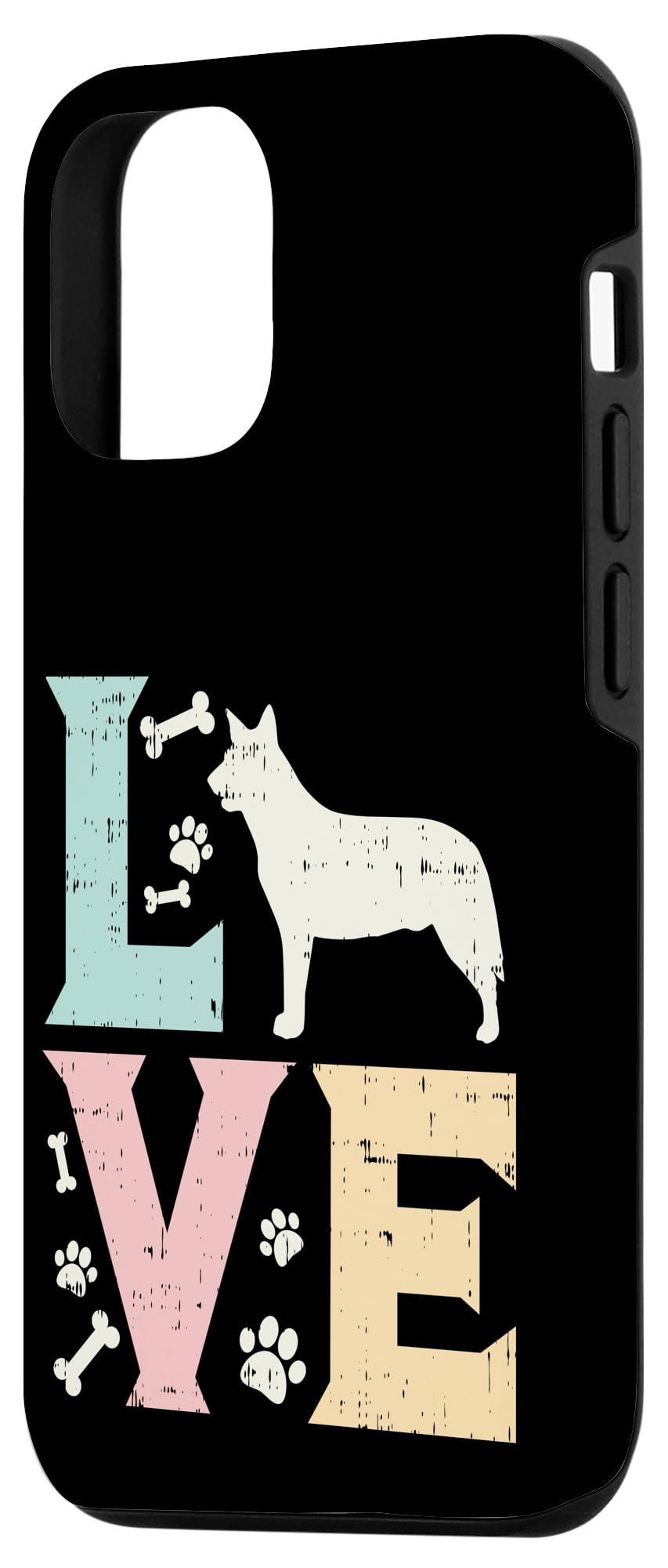 iPhone 12/12 Pro Case - Cute Blue & Red Heeler Cattle Dog Design, Perfect Gift for Women & Girls | Protective Phone Cover for Daily Use, Work & Travel