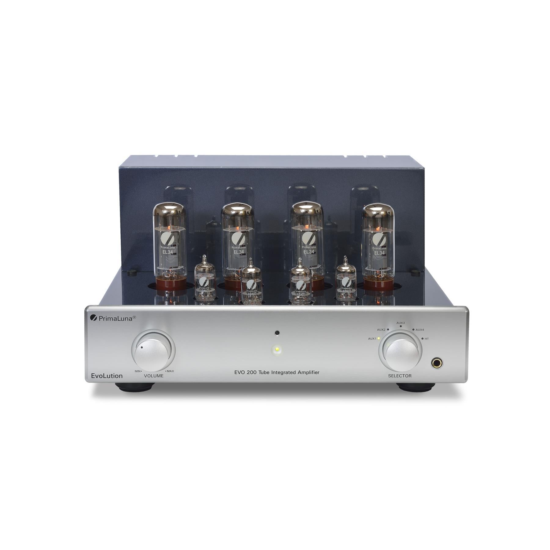 PrimaLuna EVO 200 Integrated Tube Amplifier - High-End Vacuum Tube Stereo Amp for Audiophiles | Perfect for Home Theater & Music Listening Rooms