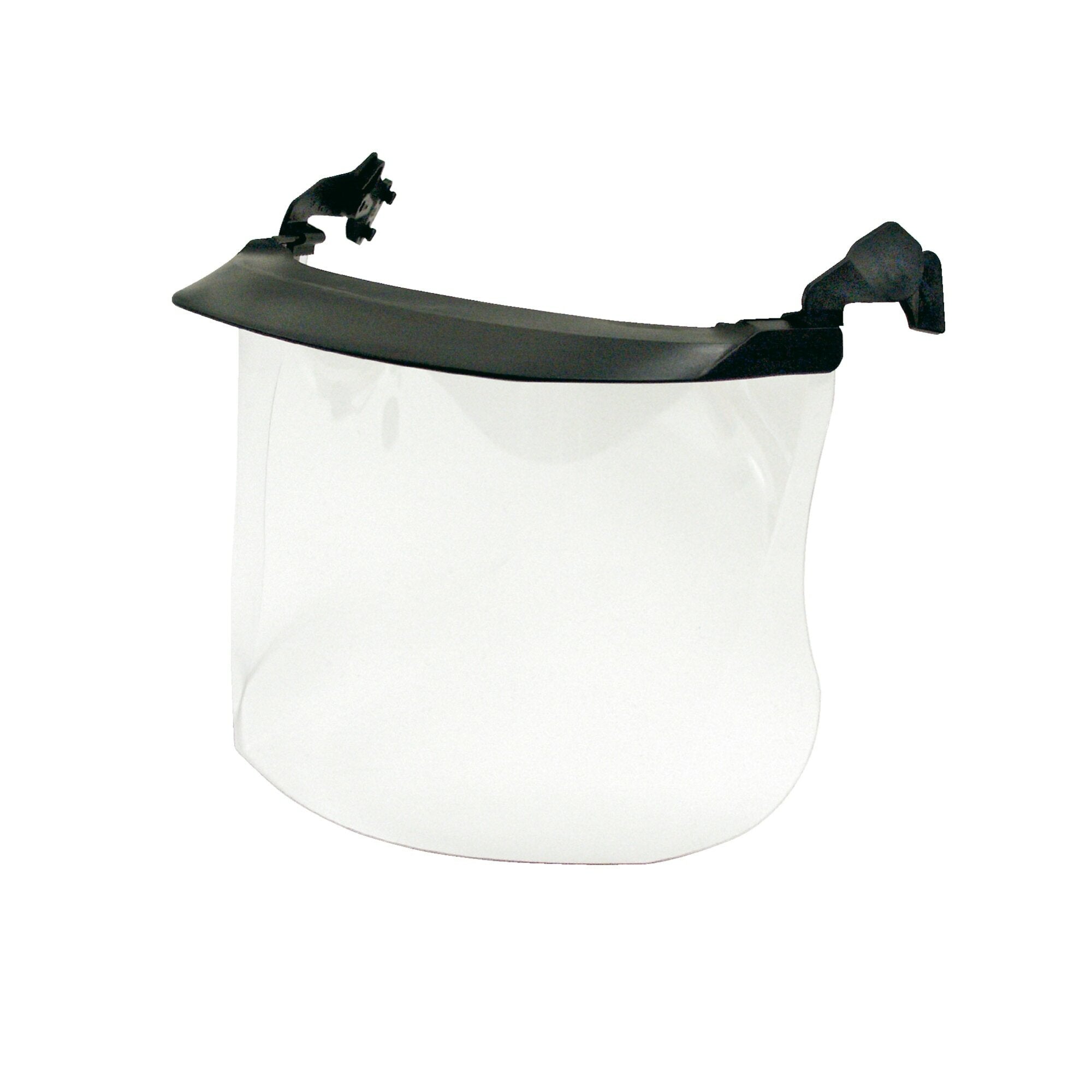 3M Clear Polycarbonate MultiVisor System V4F 10P - Safety Face Shield for Construction, Lab & Healthcare Workers - Impact Resistant Protective Visor for Welding, Grinding & Chemical Handling