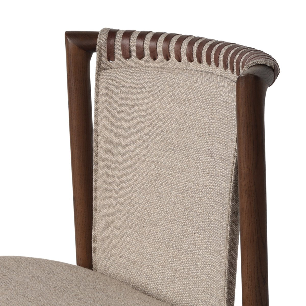 Premium Baden Dining Chair - Alcala Wheat Finish - Modern Farmhouse Style for Kitchen, Dining Room & Breakfast Nook