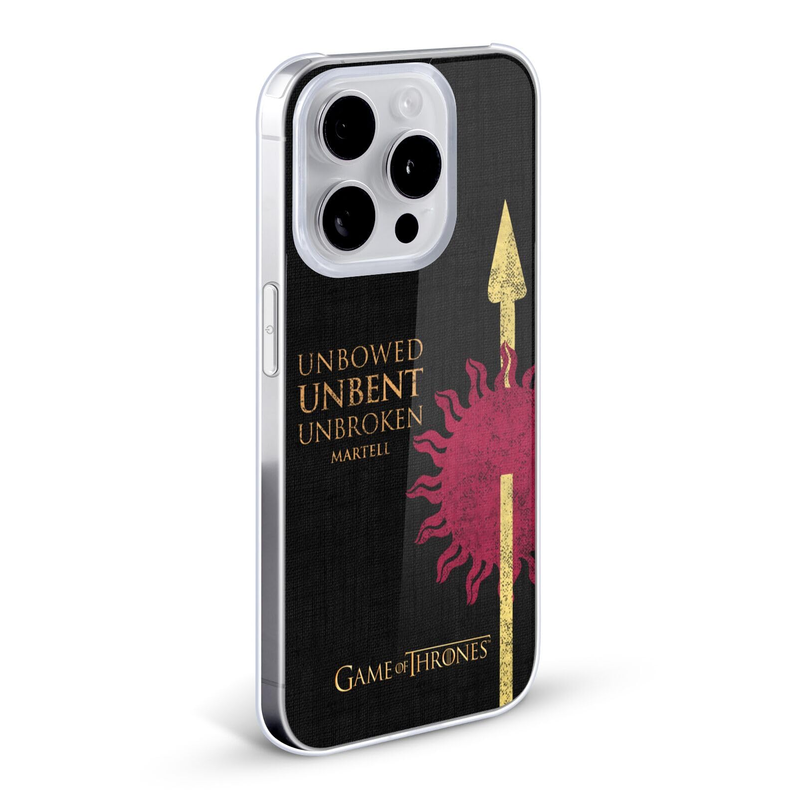 Officially Licensed HBO Game of Thrones Martell House iPhone X/Xs Hard Case | Durable Protective Cover for Apple iPhone X & Xs | Perfect for GOT Fans, Cosplay & Fantasy Lovers