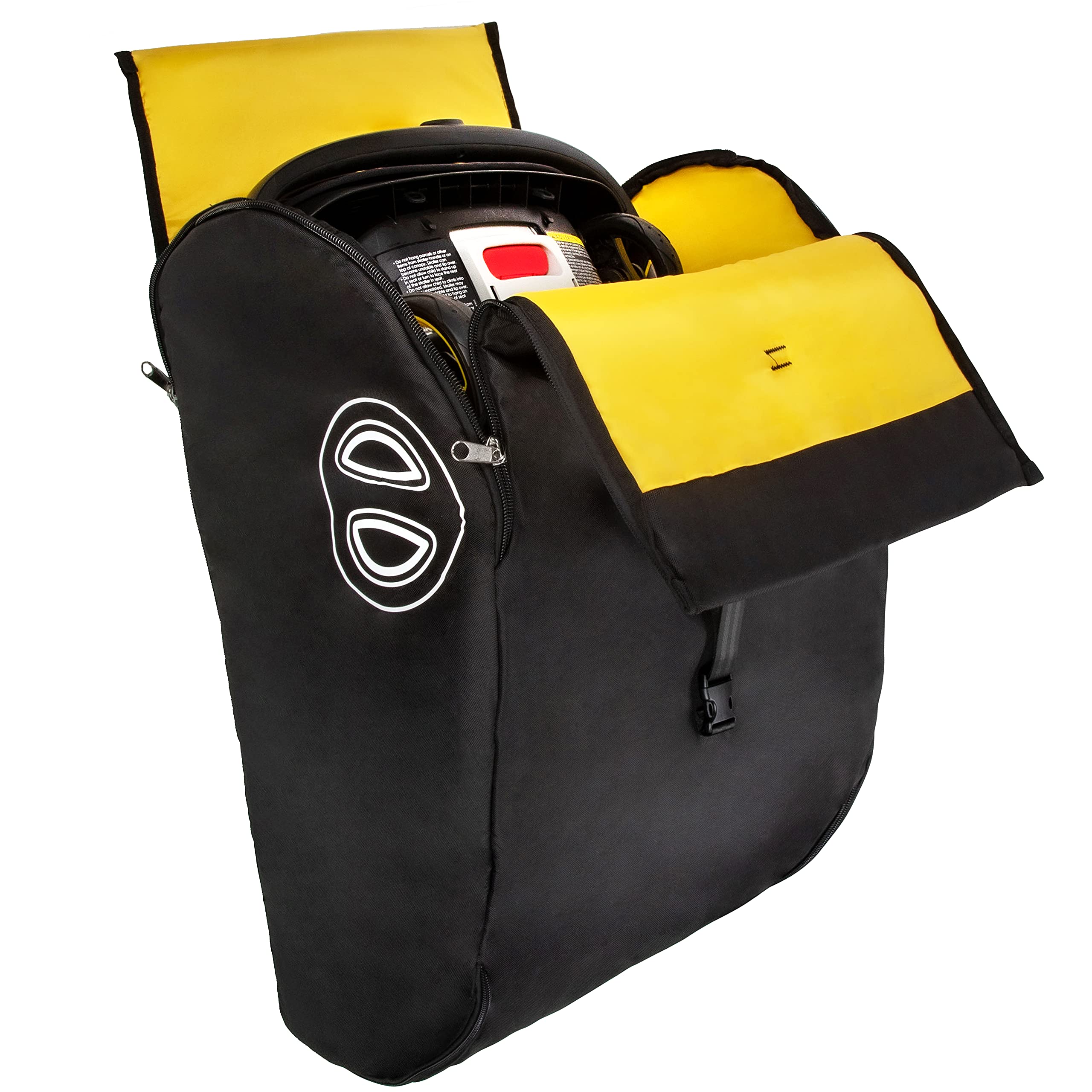 Doona Car Seat & Stroller Padded Travel Bag - Waterproof Baby Carrier Storage Organizer for Airplane, Car, and Travel Accessories | Perfect for Family Trips & Daily Commutes