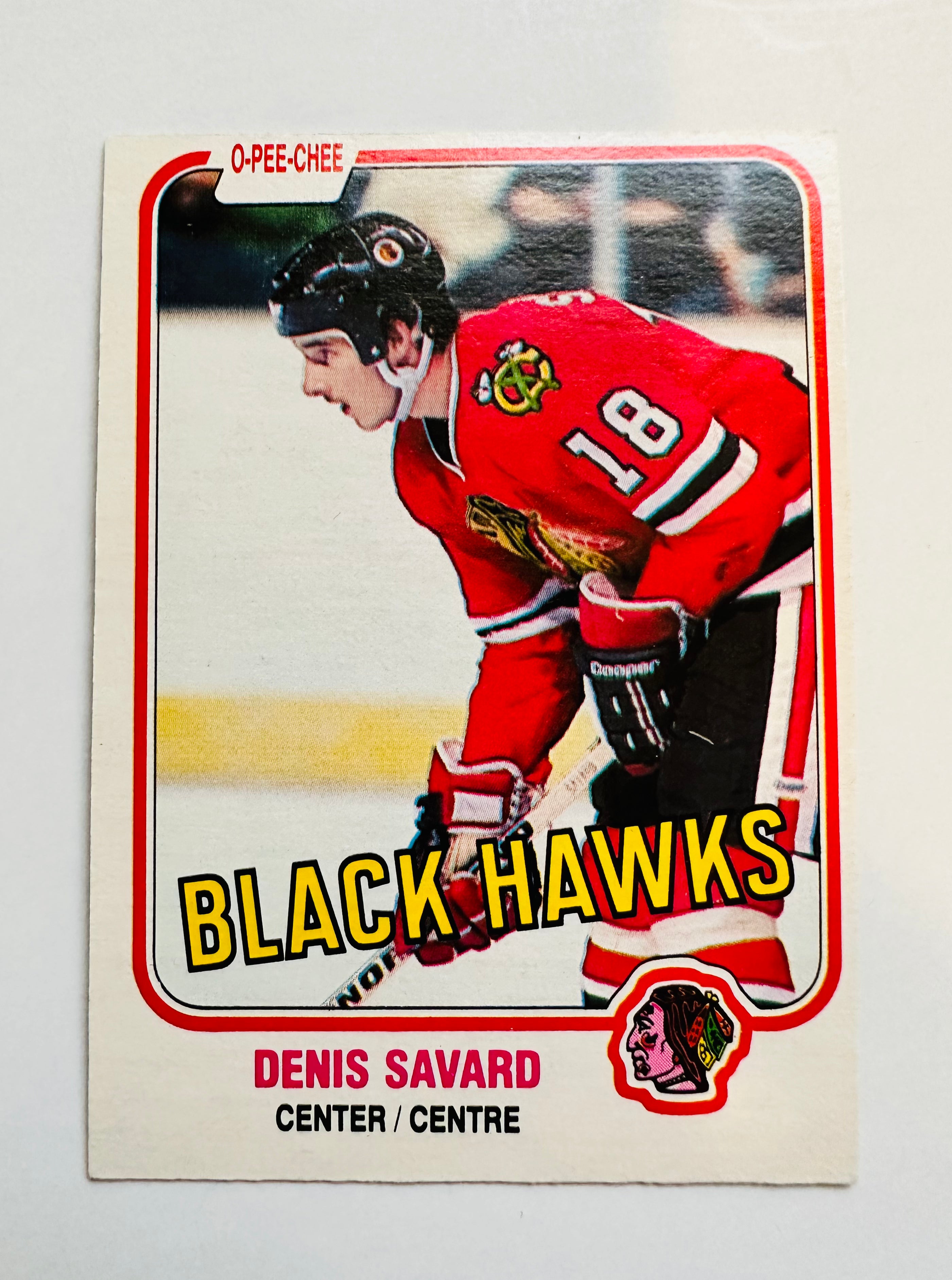 1980 Denis Savard OPC Hockey Rookie Card - Rare Collectible for Sports Memorabilia & NHL Fans - Perfect for Display, Trading, and Investment