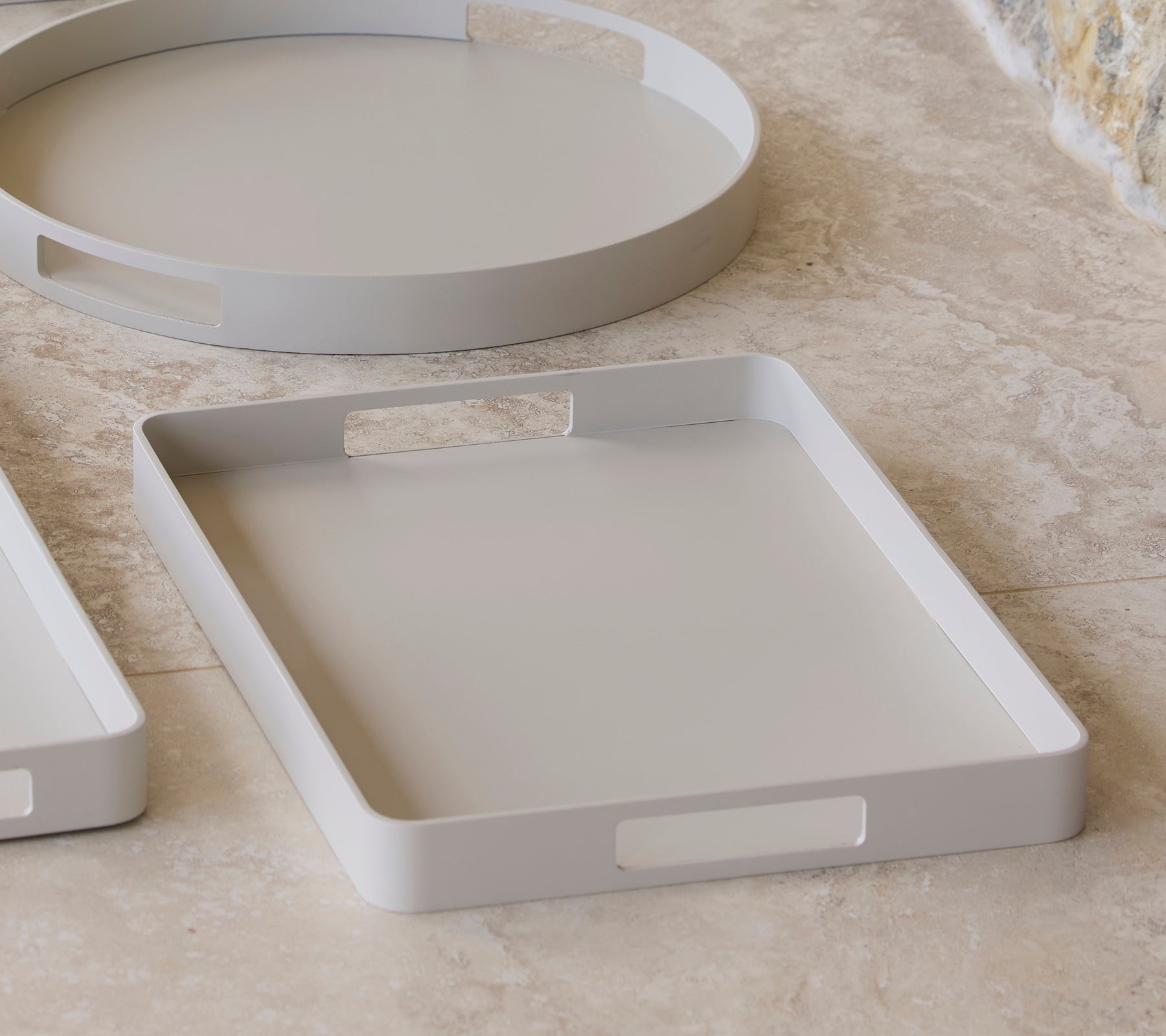 Rectangular Club Tray - Medium Size Serving Tray for Parties, Events & Home Decor | Perfect for Entertaining, Snacks & Table Organization
