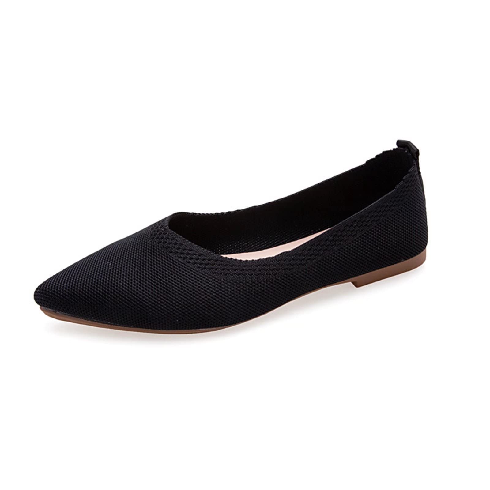 Women's Pointed Toe Ballet Flats - Comfortable Slip On Dress Shoes for Work, Office & Casual Wear | Elegant & Lightweight for Daily Use