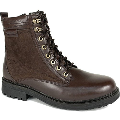 Blondo Men's Jetson Waterproof Leather Boots - Slip Resistant Winter Shoes for Men | Outdoor Hiking, Snow & Rain Protection