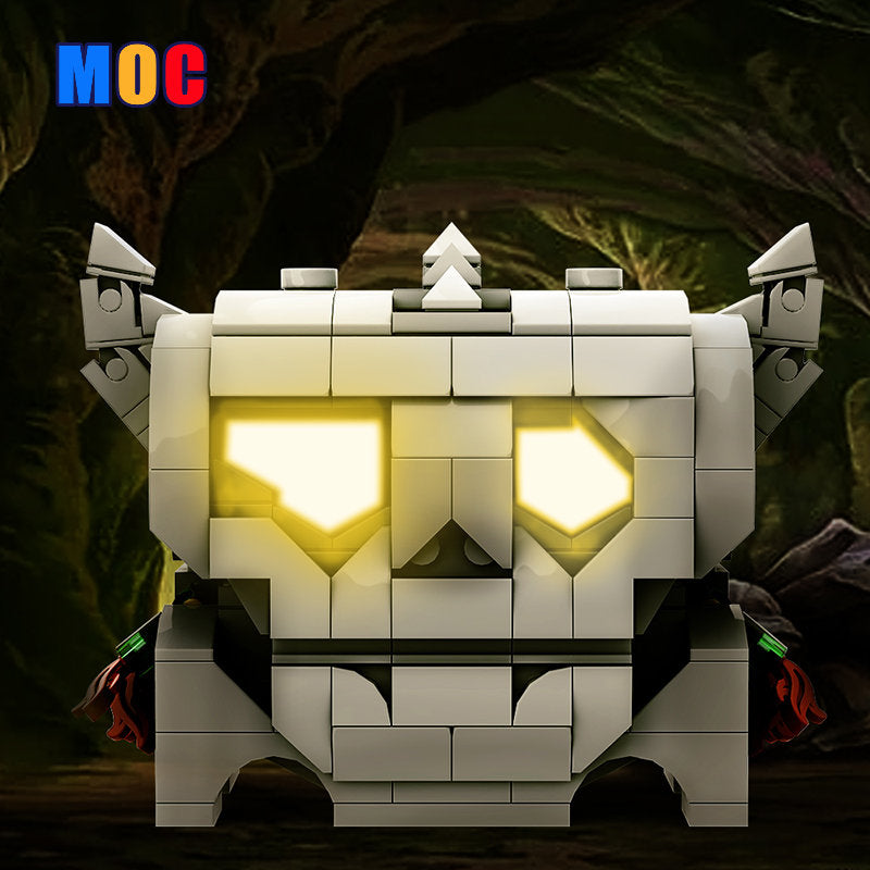 Gobricks 273pcs Zelda Skull Box Building Blocks Set - Perfect for Zelda Fans, DIY Home Decor & Gift Giving