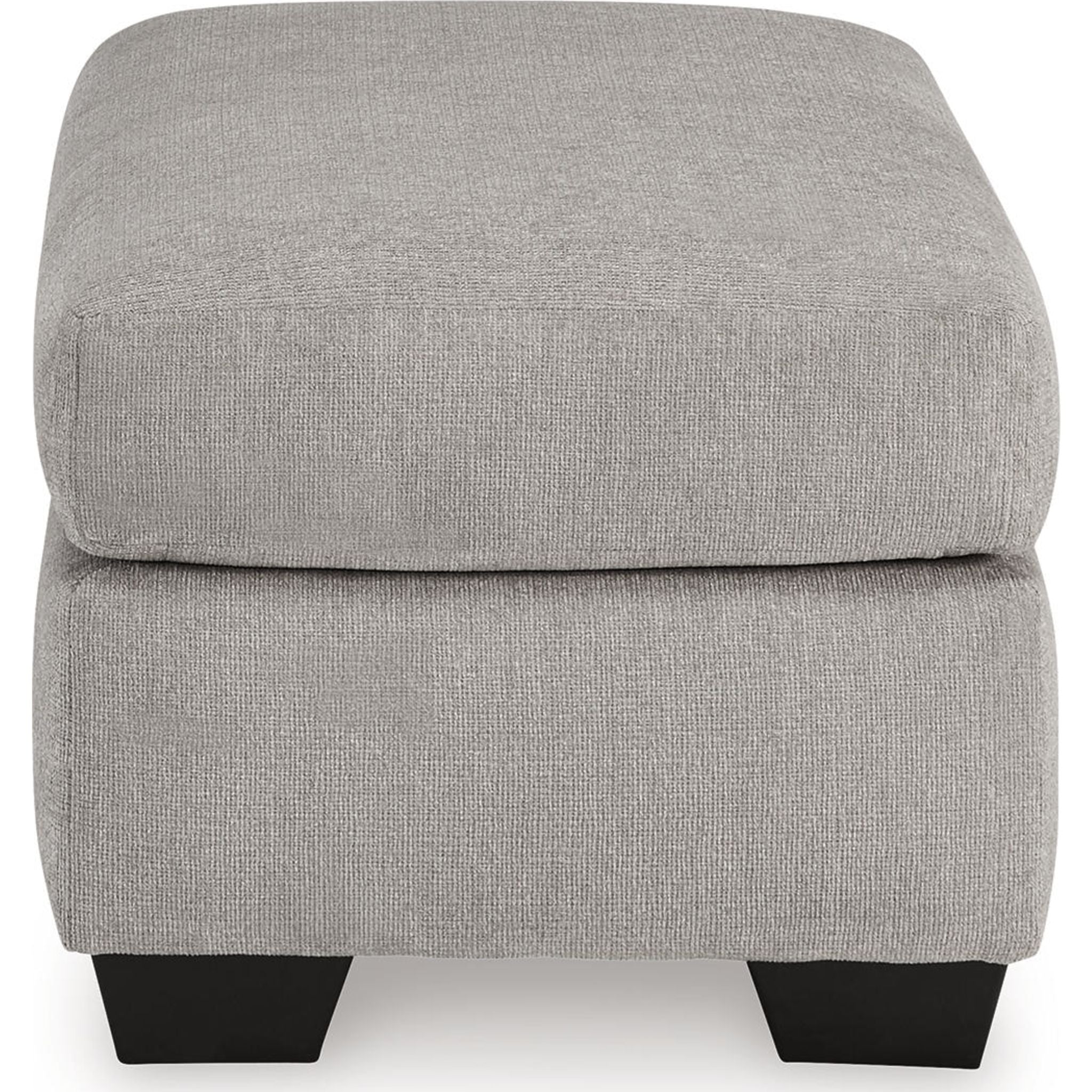 Avenal Park Ottoman with Soft Flannel Fabric - Perfect for Living Room, Bedroom & Home Decor - Cozy Footrest & Extra Seating