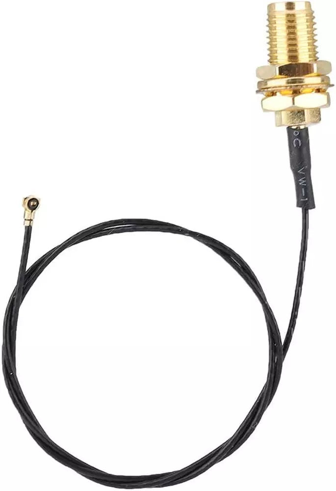 High Gain 5dBi External WiFi Antenna for M.2 NGFF Network Card - Long Range Wireless Signal Booster - Perfect for Gaming, Streaming & Home Office Setup