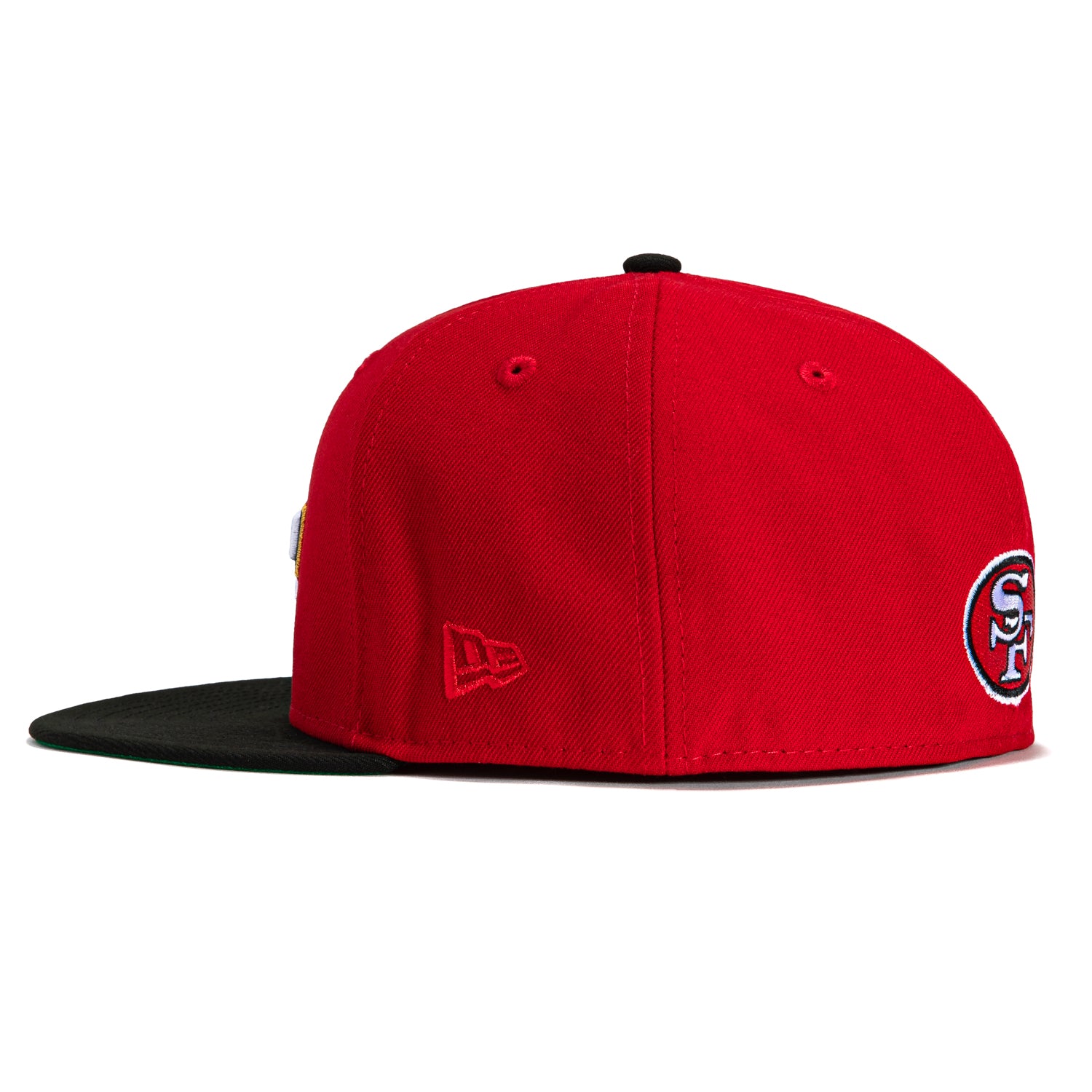 New Era 59Fifty San Francisco 49ers City Original Snapback Hat - Red & Black - Official NFL Licensed Cap for Football Fans & Streetwear Style