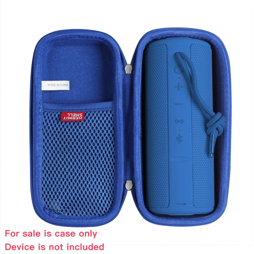 Hermitshell Hard Travel Case for MIATONE Boombox - Waterproof Protective Cover for Outdoor Portable Bluetooth Speaker (Blue) - Perfect for Camping, Beach, Hiking & Travel Adventures