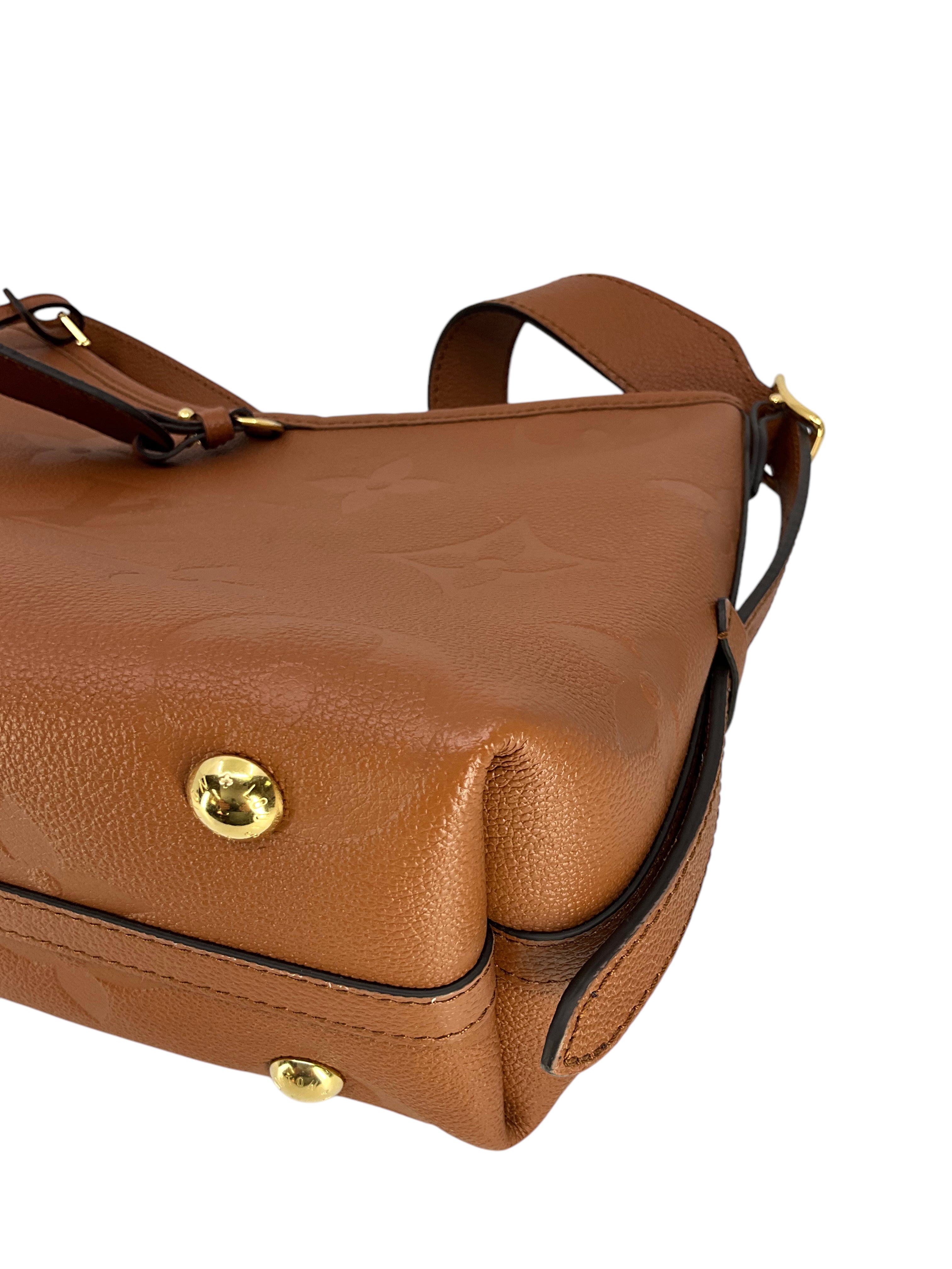 Authentic Louis Vuitton Giant Monogram Empreinte Leather Carryall PM Handbag - Luxury Tote for Women, Perfect for Work, Travel & Everyday Use