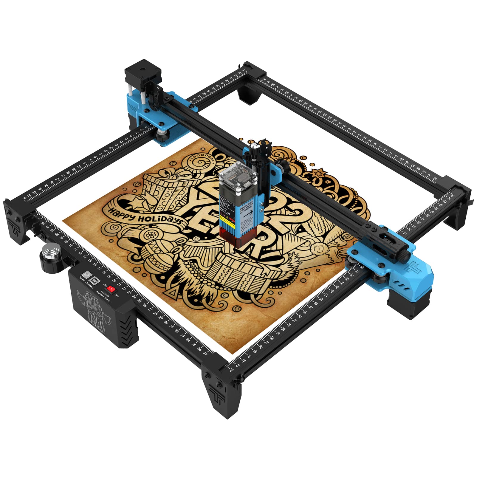 20W Laser Engraver & Cutter Machine - TTS-25 for Wood, Leather, Aluminum - DIY Engraving Tool for Home, Craft, Jewelry Making & Small Business Projects