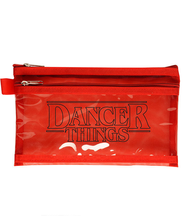 Dancer Things Beauty Bag - Waterproof Makeup Organizer for Travel, Gym & Dance - Perfect Cosmetic Pouch for Dancers, Performers & Professionals