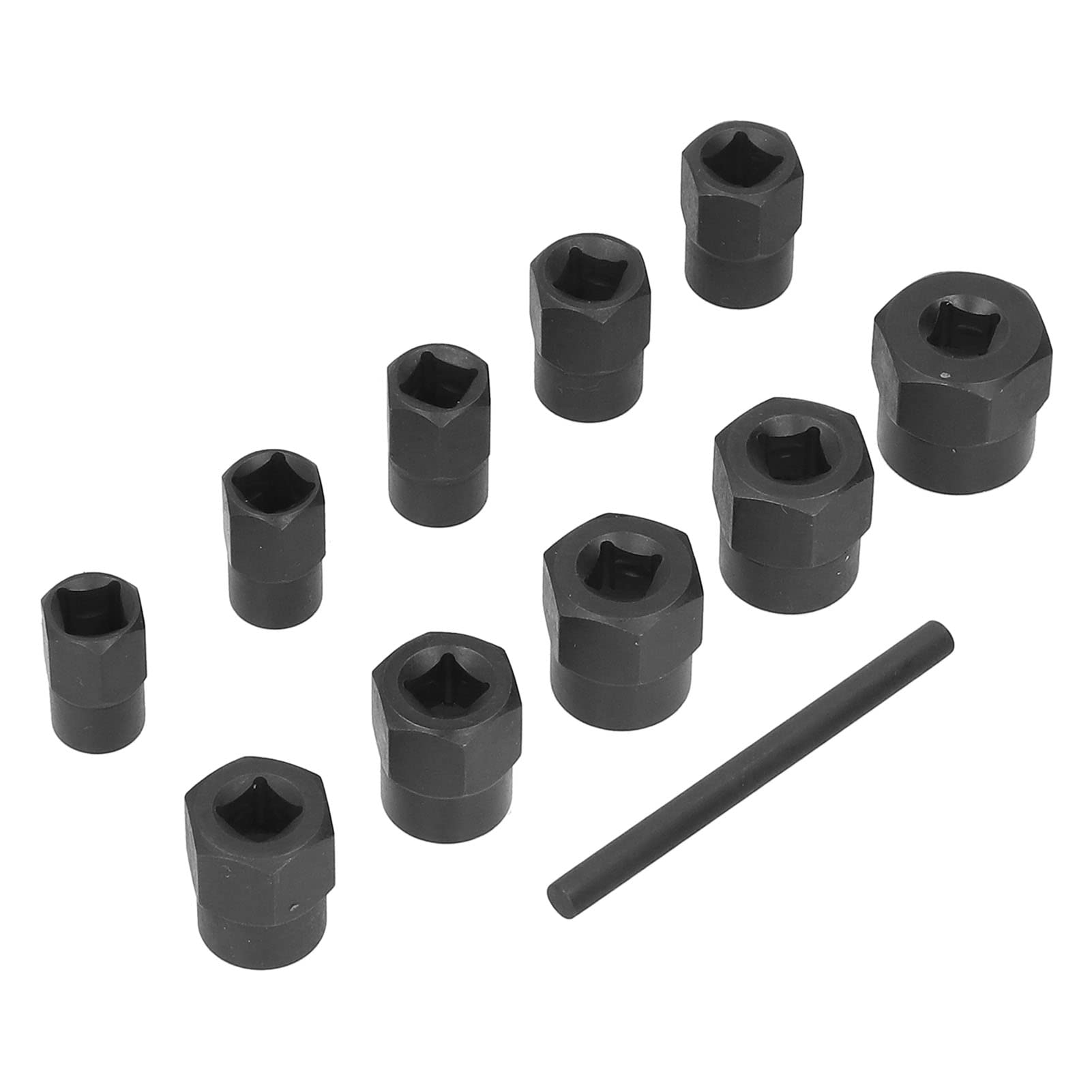 Rustproof Screw Extractor Set - Strong Nut Removal Tool for Maintenance & Repair