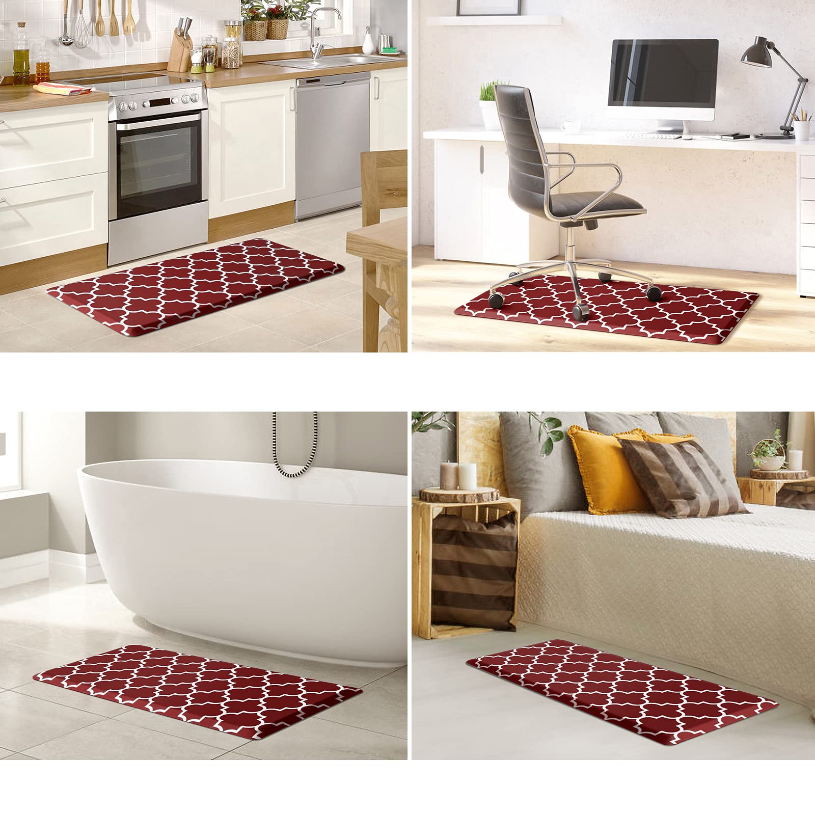 WISELIFE Anti-Fatigue Kitchen Mat - 17.3