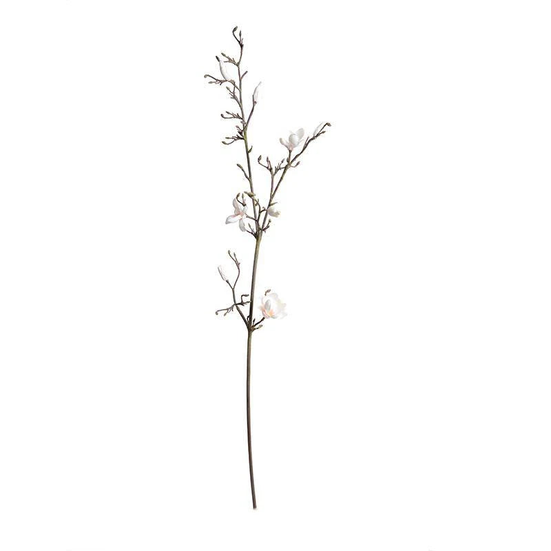 Magnolia Tree Branch for Home Decor - Artificial Faux Magnolia Stems for Floral Arrangements, Wedding Centerpieces, and DIY Crafts