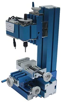 Mini Metal Lathe Machine - Universal CNC DIY Benchtop Wood & Metalworking Lathe with Motor - Perfect for Hobby, Science Education & Model Making | Great for Small Workshops & Home DIY Projects