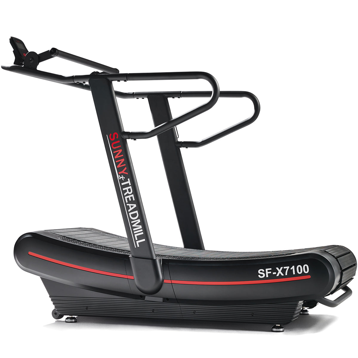 Commercial Grade Ergonomic Manual Treadmill - Foldable Home Gym Equipment for Small Spaces & Office Workout