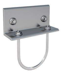 IronRidge Ground Mount Bonded Rail Connector | 2-Pack | GM BRC 002 | Solar Panel Mounting System for Residential & Commercial Installations