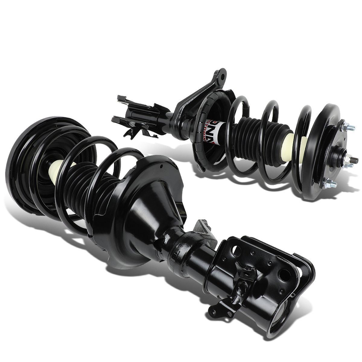 Auto Dynasty Compatible with Honda Civic Pair OE Style Front Coil Spring + Shock Strut 181433 181434 - Perfect for Smooth Ride & Enhanced Suspension Performance