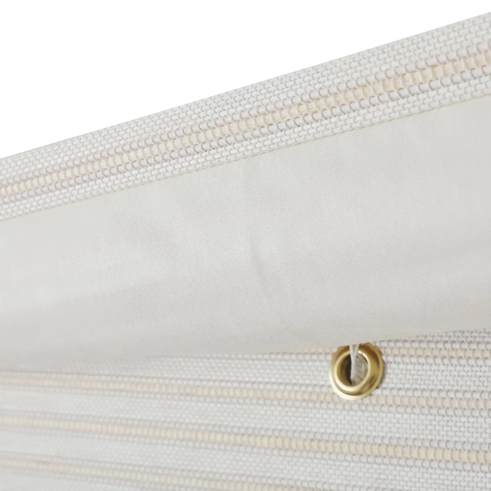 Natural Bamboo Woven Window Shade - Eco-Friendly White Roller Blind for Home & Office Privacy and Sun Protection